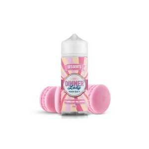 Strawberry Macaroon 40/120ML Desserts Range By Dinner Lady