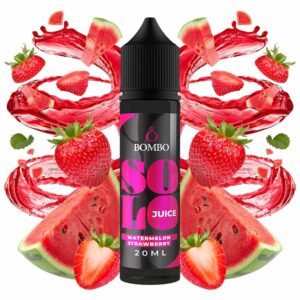 Watermelon Strawberry 20/60ML by Bombo Solo Juice