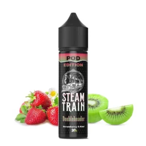 Doubleheader 20ml/60ml Steam Train POD Edition με φράουλες και ακτινίδιο