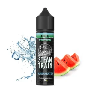 Superheater Steam Train POD Edition – Υγρό αναπλήρωσης 20ml/60ml με γεύση παγωμένου καρπουζιού