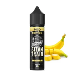 Terminal 20ml/60ml Steam Train POD Edition – Υγρό αναπλήρωσης με γεύση παγωμένη μπανάνα