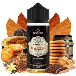 Bombo Cookie Supra Reserve 30ml/120ml – Καπνικό υγρό αναπλήρωσης με γεύση μπισκότου