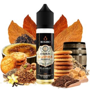 Bombo Cookie Supra Reserve 15ml/60ml – Καπνικό υγρό αναπλήρωσης με γεύση μπισκότου